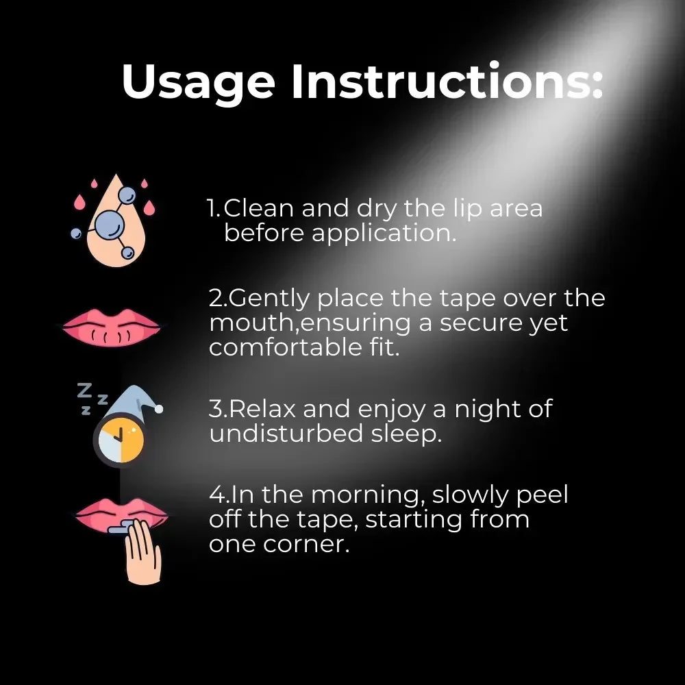 How to use mouth tape