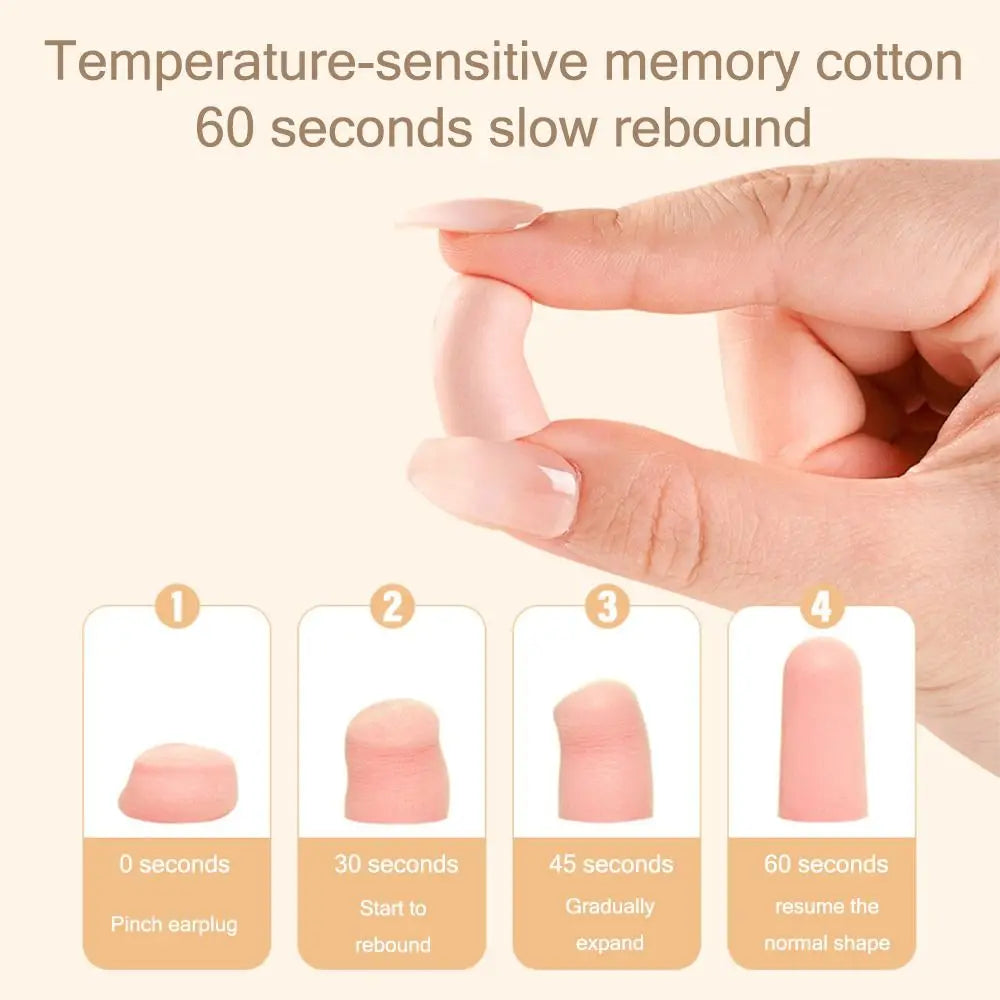 Slow-rebound memory foam